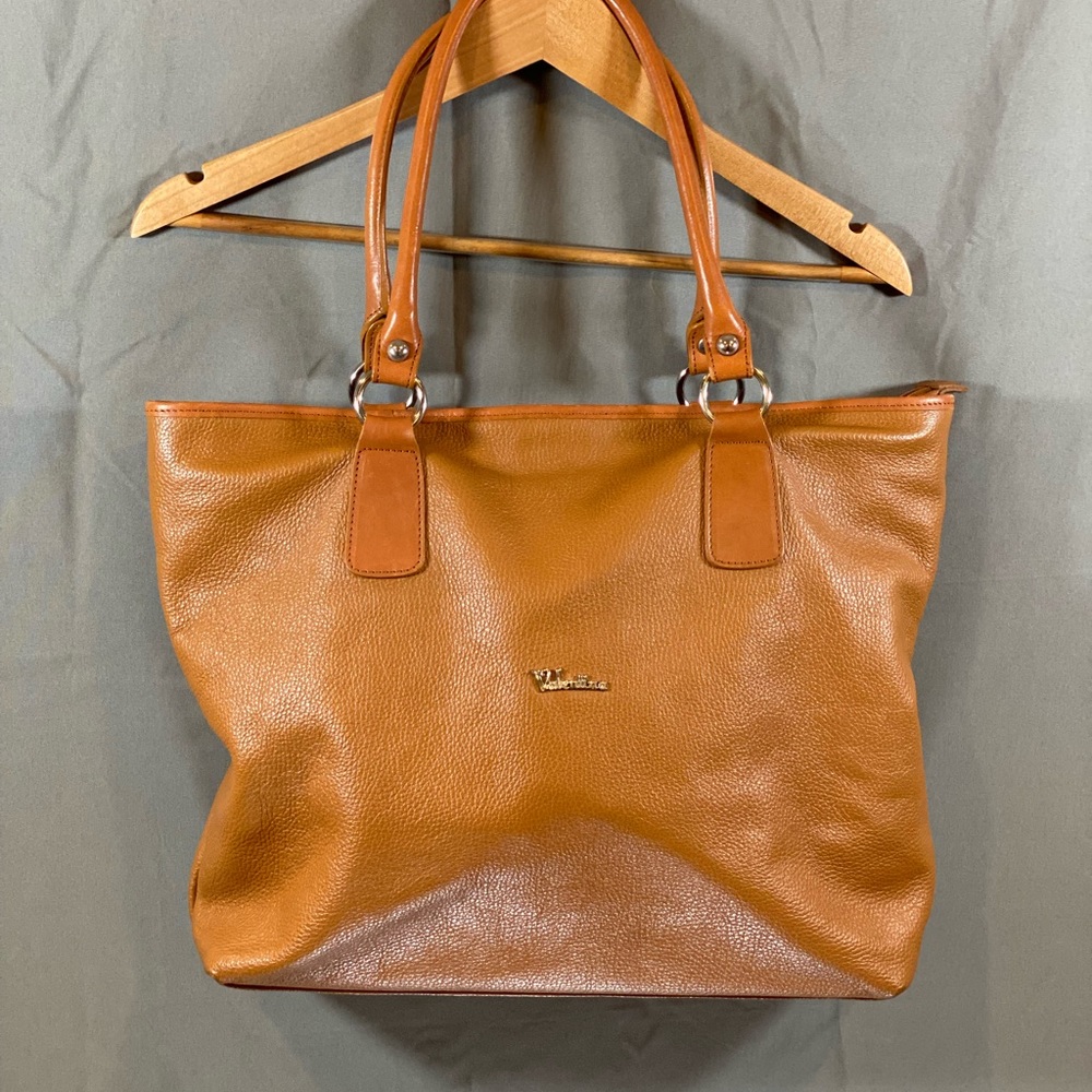 Valentina brown tote